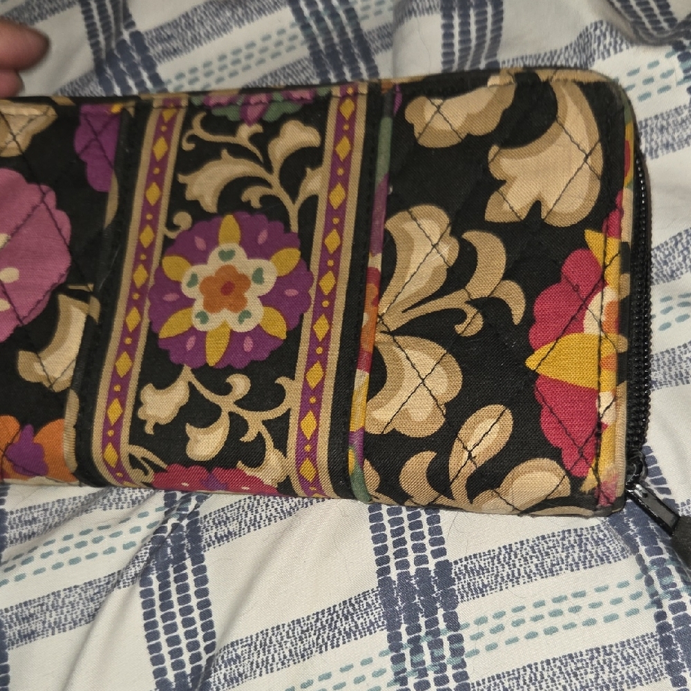 Vera Bradley Floral Quilted Wallet